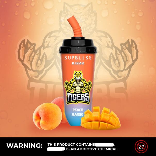 RandM Supbliss Bingo 8000 vape pod-apparaat 1 st perzik-mango - RandM vape Antwerpen L0D2B263 RandM Supbliss Bingo 8000 vape pod-apparaat 1 st perzik-mango - RandM vape Antwerpen L0D2B263